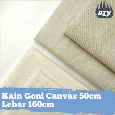 Canvas Lukis Dengan Anyaman Twill Dan Marsoto 50Cm - Kain Kanvas Multicolor