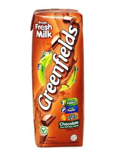 Promo Harga Greenfields UHT Choco Malt 250 ml - Blibli