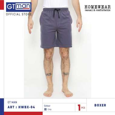 GT MAN HOMEWEAR BOXER GREY XL