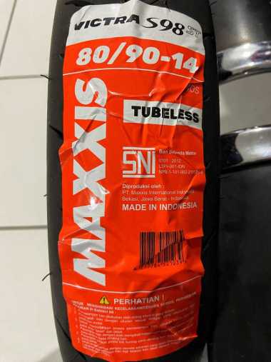 Ban Motor Beat / Vario / Mio MAXXIS VICTRA S98 ST 80/90-14 Tubeless