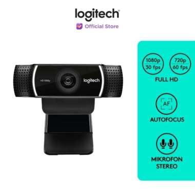 WebCam Logitech C922 ( 3MP|1080P 30FPS|720P 60FPS )