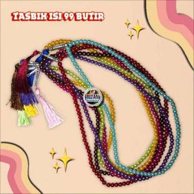 Tasbih Mutiara Cantik 99 Butir Merah