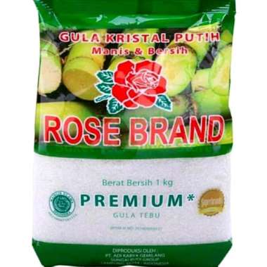 Promo Harga Rose Brand Gula Kristal Putih Premium 1000 gr - Blibli