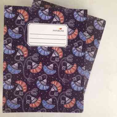 buku quarto Paperline 200 lembar hard cover