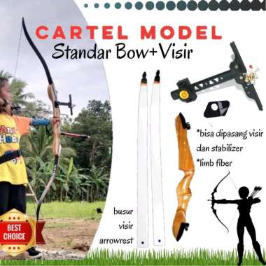 Busur Standar Kompetisi Cartel Model Anak Kid