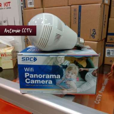ip camera wifi lampu bulb 360 camera cctv full hd 1080p night vision