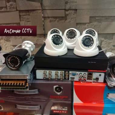 PAKET CCTV TURBO Hd 3Mp 10p Full Hd 4Kamera HDD 320GB