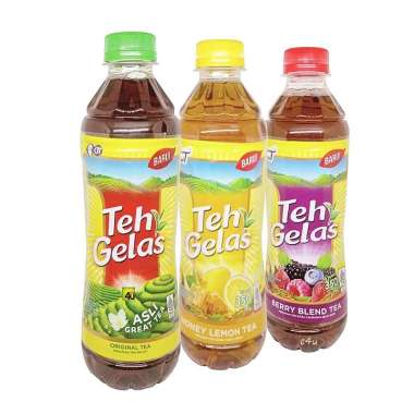 Teh Gelas - Minuman Teh dalam Kemasan - BOTOL KECIL HONEY LEMON