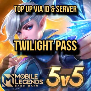 Twilight Pass Diamond Mobile Legends Diamonds DM ML MLBB Event Voucher Game Top Up Via ID