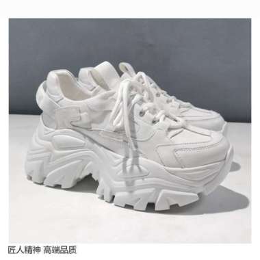 SPV SEPATU SNEAKERS WANITA SELEBRITI EROPA 37 Putih Full