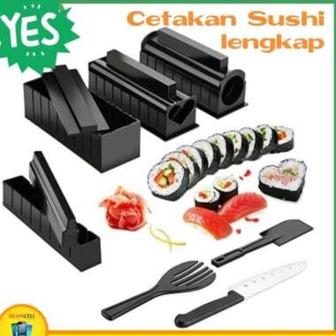 Sushi Maker Kit Alat Cetakan Kimbab Pencetak Nasi Makanan Jepang Korea