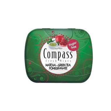 COMPAS FRESH MINT MATCHA GRNTEA POME 14G