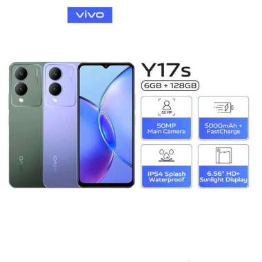 VIVO Y17s RAM 6/128GB NEW GARANSI RESMI