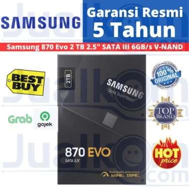 SAMSUNG SSD 870 EVO 2 TB 2.5" SATA III 870 EVO 2TB RESMI