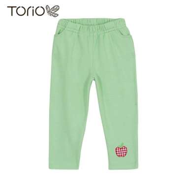 Torio Apple Applique Long Pant - Legging Anak Perempuan - Celana Anak 4-5 tahun