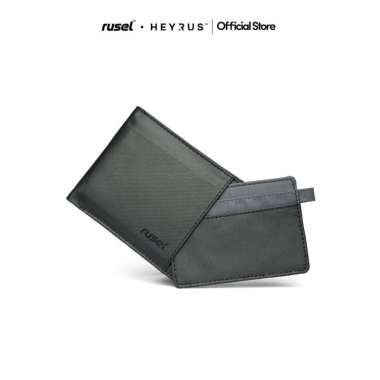 MIVASO RUSEL CO I Zeno Wallet Dompet Pria Lipat Hitam