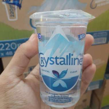 Air Mineral Crystallin cup 220 ml dus