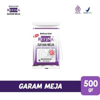Garam Meja Murni REFINA / Refined Salt (500 gr)