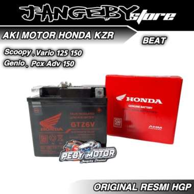 Aki Motor Honda Beat Scoopy Genio Vario 125 150 Esp Original Resmi HGP