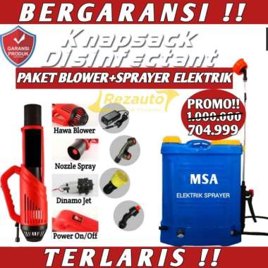 ALAT SEMPROT DISINFEKTAN 2 IN 1 OTOMATIS+BOOSTER SPRAYER ELEKTRIK 16 L ELEKTRIK 16L
