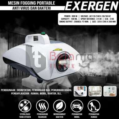 EXERGEN COLD FOGGING UAP MACHINE MESIN FOGGER PENGASAPAN XG900 XG 900