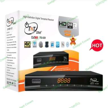 SET TOP BOX STB TV Digital DVB T2 TNT STAR TG-X20 Multicolor