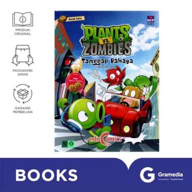 Educomics Plants Vs Zombies : Tanggap Bahaya