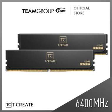 TEAMGROUP MEMORY T-CREATE EXPERT DDR5 2x16GB 6400Mhz - Black