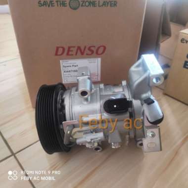 kompresor compresor AC mobil Toyota reborn/Hilux single original Denso