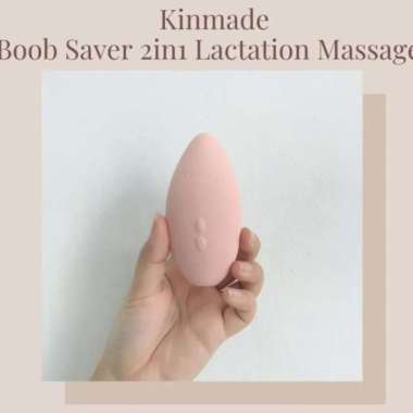 kinmade boob saver 2 in 1 lactation massager / alat pijat laktasi ibu menyusui