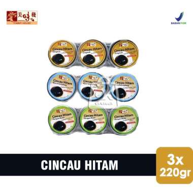 Cincau Hitam Yummy House Original / Madu / Kelengkeng (1 Pack isi 3 Pcs) Madu