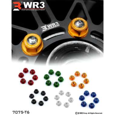 Mur baut gear WR3 ZX25 ZX25R R25 CBR250 Ninja250 Ninja150 R15 CBR GSX Multicolor