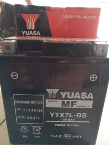 AKI YUASA YTX7L-BS Multicolor