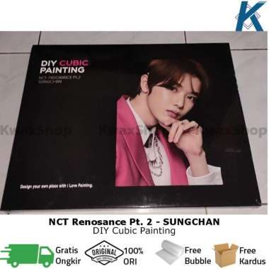 NCT DIY Cubic Painting - Resonance Pt.2 ORIGINAL Ready Stock SUNGCHAN