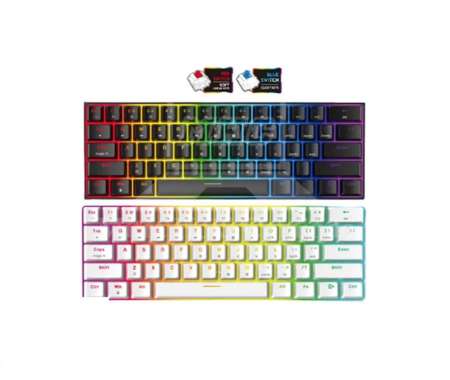 Keyboard Gaming Mechanical Fantech MK-857 MAXFIT 61