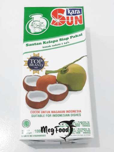 Santan Kelapa Sun Kara 1 Liter