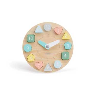 Bubble Wooden Learning Clock / Mainan Kayu / Mainan Edukasi Anak