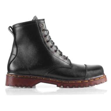 Mivaso AZCOST - Oxford Boots Sepatu Kulit Wanita 37 Hitam