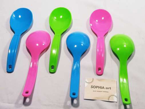 centong entong nasi plastik model nagata