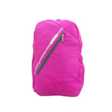 TAS D'GROOVE - 2419 RANSEL ANAK SEKOLAH BACKPACK DENGAN RAIN COVER Fuchsia
