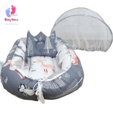Perlengkapan Bayi Baru Lahir Baby Shop Kasur Bayi Nest Baby Gift Set Tempat Tidur Bayi KBNK