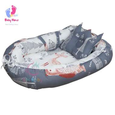 Perlengkapan Bayi Baru Lahir Baby Shop Kasur Bayi Nest Baby Gift Set Tempat Tidur Bayi KBNTK