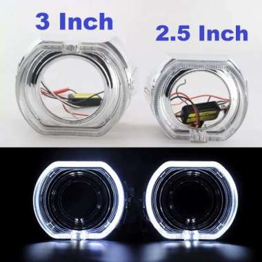 Shroud Projector BiLED BMW FULL Projie 2.5 - 3 Inch Inchi Mobil Motor