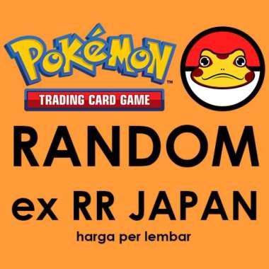 Kartu Pokemon Japan ex RR Guarantee Random Bulk TCG Card Japanese