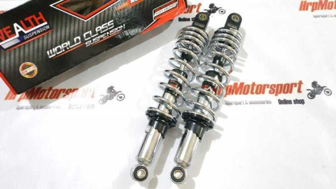SHOCKBREAKER - SHOCK BELAKANG SUPRA X 125 340mm CHROME WEALTH