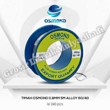 Osmond timah solder 0,8mm 5m