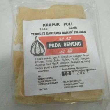 Kerupuk Puli Pada Seneng - Krupuk Puli Mentah