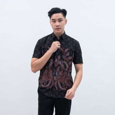 My Aksa Batik Pria Kemeja Pendek Edrick Emma M