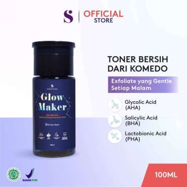 SOMETHINC GLOW MAKER AHA BHA PHA Clarifying Treatment Toner - Toner Eksfoliasi 100 ml