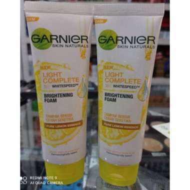 Garnier brightening foam 100 g sama 50g / sabun wajah garnier Kuning 100 gram